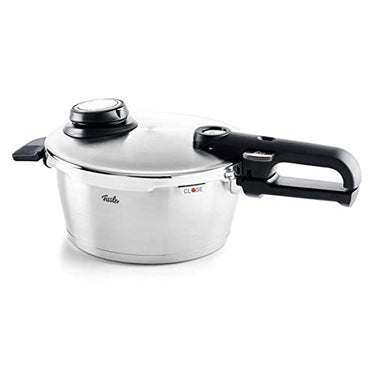 Fissler Vitavit Premium/Pressure Cooker (2.5 L, Ø 18 cm) Stainless Steel Pressure Cooker, 4 Cooking Levels, Induction Insert on Sale